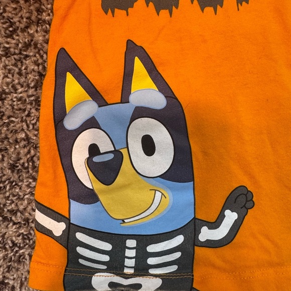 Bluey Halloween T-Shirt - 3T, orange - Picture 3 of 5